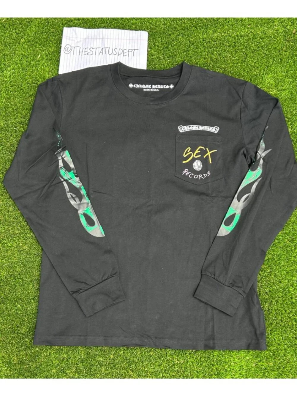 BLACK CHROMEHEARTS SWEATER